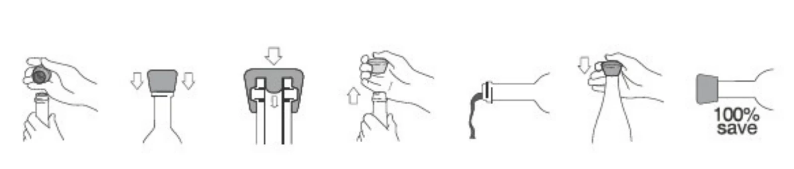 istruzione tappo silicone logisto